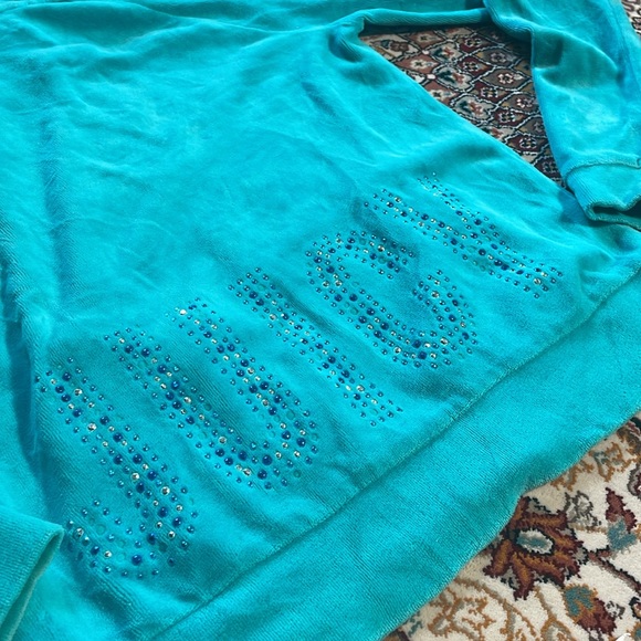 Juicy Couture Extra Small Youth Jacket Hoodie - Picture 3 of 16